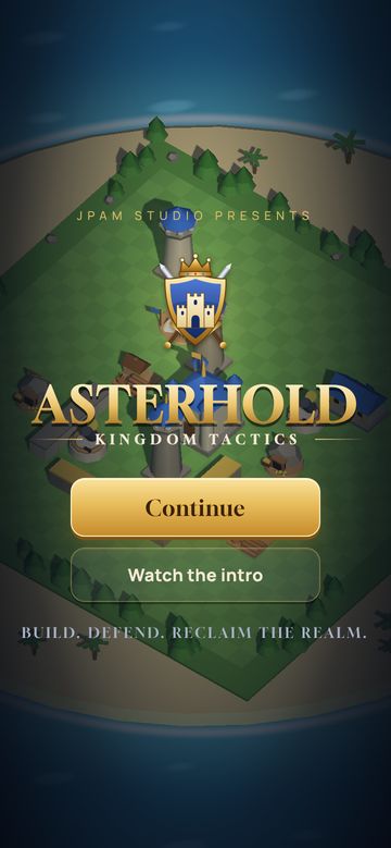 The title screen