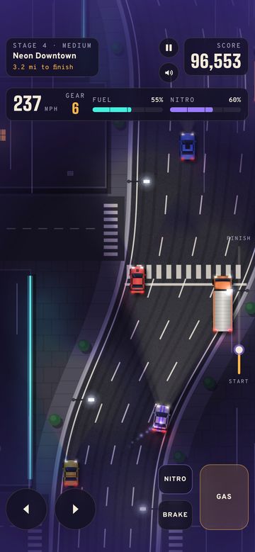 Stage 4: Neon Downtown