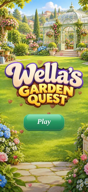 The title screen