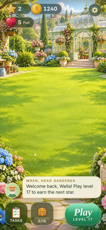 The Front Lawn, back in bloom